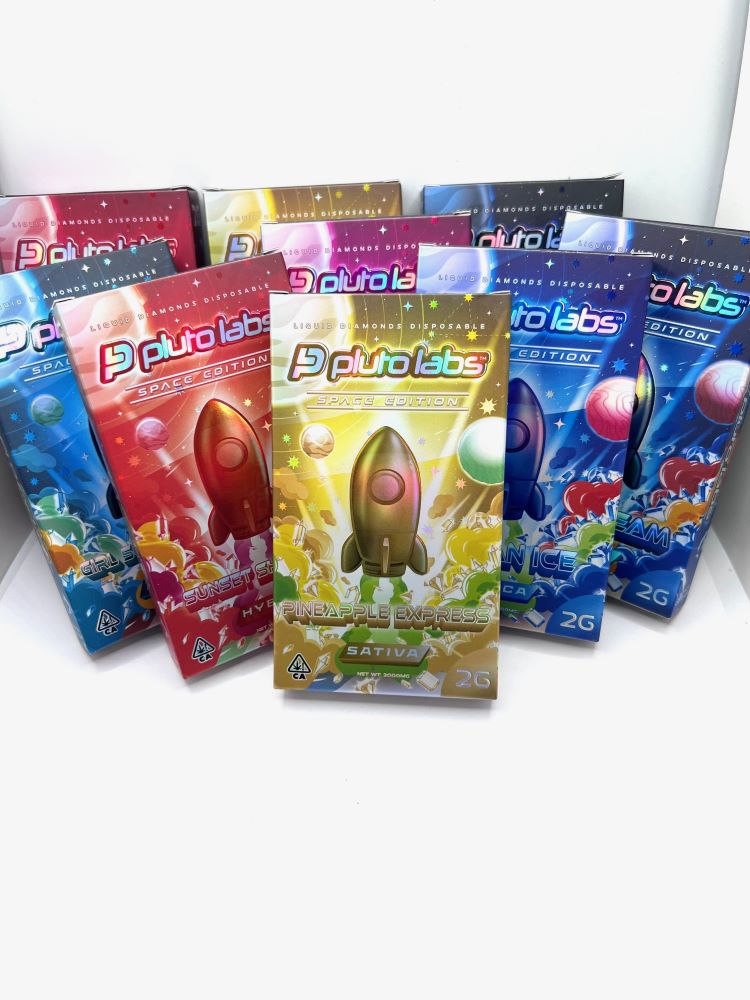 PLUTO LABS LIVE RESIN SPACE EDITION 2G VAPE PEN (DECAL BOX) PLUTO LABS LIVE RESIN SPACE EDITION 2G VAPE PEN (DECAL BOX)