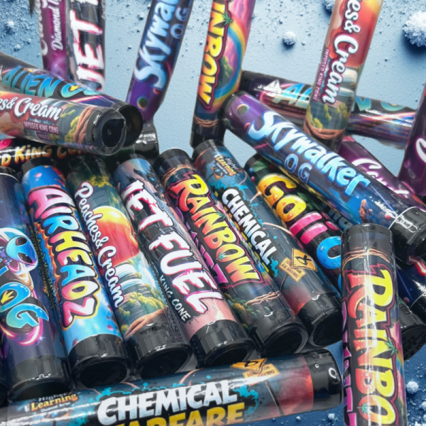 Higher Learning Diamond-Infused King Cones (Decal)